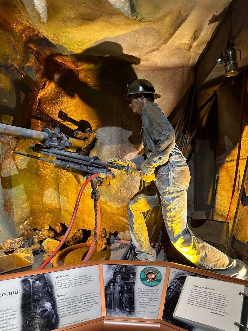 Upstairs, Where the Mining Story Lives
