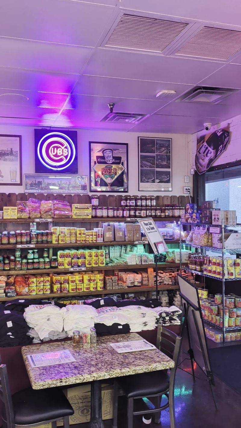 Walls Covered in Windy City Memorabilia Walls Covered in Windy City Memorabilia