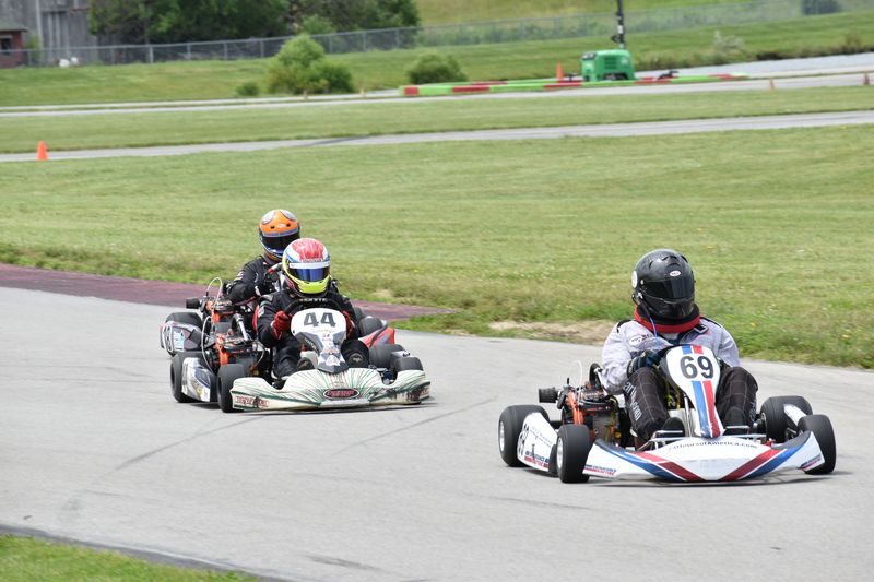 Where Vintage Karts Meet Modern Racers