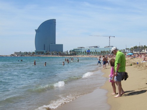 Barceloneta | 4 days in Barcelona with Kids via We3Travel