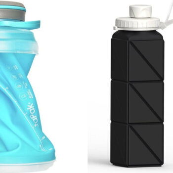 10 Foldable Water Bottles That Fit in Any Bag