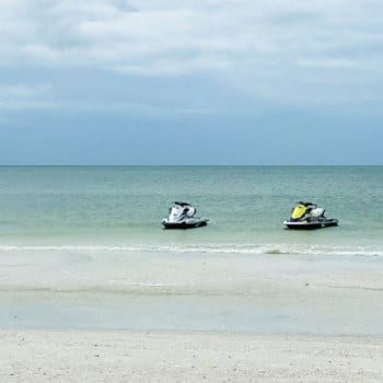 wave runners in the water - things to do in Marco Island