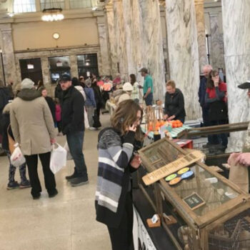 New York: Utica — The Town Where the Farmers Market Operates Right at the Train Station