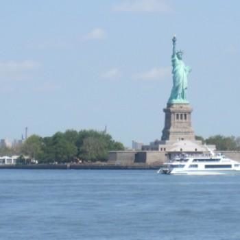 Statue of Liberty from Staten Island ferry