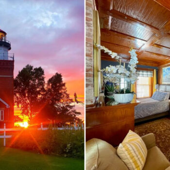 The Michigan Lighthouse Where You Can Spend the Night
