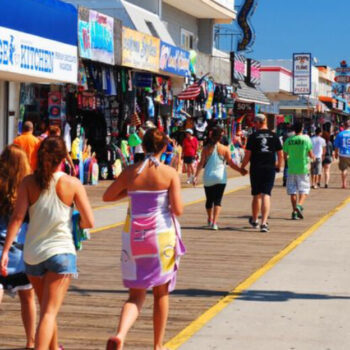 This New Jersey Boardwalk Comes Alive Only for One Week Each Year