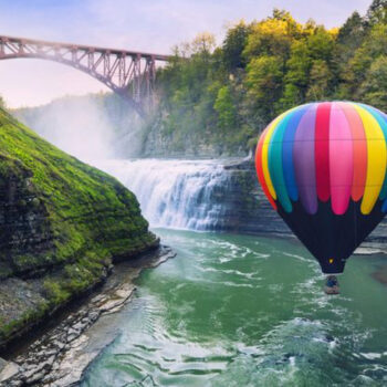 This New York State Park Is Between Rochester and Buffalo and Known as the "Grand Canyon of the East"