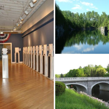 Vermont's Scenic Region Nestled Between the Green Mountains and Rolling Hills Known for Marble Quarries and Rustic Towns