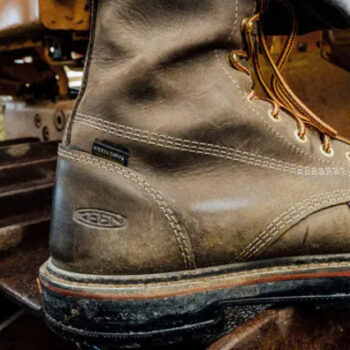 We Tested: KEEN Men’s Liberty 8″ Waterproof 90° Heel Boot (Carbon Toe) Protection & Fit