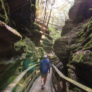 Wisconsin Hidden Gem Is Located Between Wisconsin Dells and Baraboo and It's Known for Its Enchanting Slot Canyon