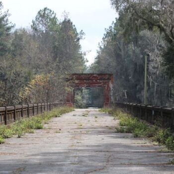 This Florida Trail Leads to a Ghost Town Hiding in the Trees With River Views and Eerie Ruins