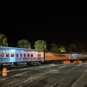 This Restored Vintage Train Near Tampa Rolls You Through Rural Florida Countryside Like a Postcard