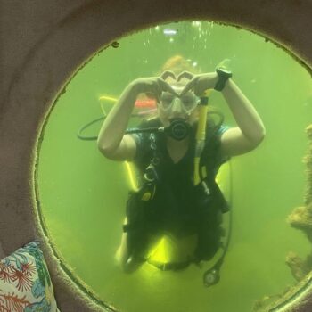 This Underwater Lodge in the Florida Keys Makes You Scuba Dive 25 Feet Just to Check In