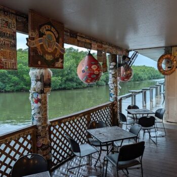There Is a Funky Florida Dive Bar Serving Seafood on Paper Plates That's Worth the Whole Drive