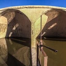 This Colossal Concrete Ruin Rises From The Empty Arizona Desert Where Almost Nothing Else Remains