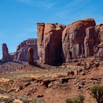 Monument Valley's Buttes Look Even Bigger From The 17-Mile Dirt Loop Road In Northeastern Arizona
