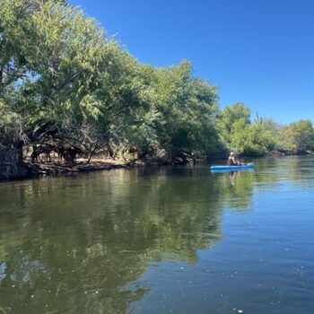 This Arizona Kayak Ride Glows Under The Night Sky And You Haven't Truly Lived Here Until You've Done It