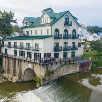 Sunday Lunch At This 1906 Ohio Gristmill Comes With A Roaring Dam Outside The Window