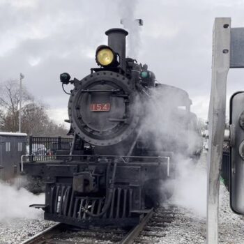 This Vintage Tennessee Steam Train Chugs Along The River For Santa Rides And One Of The State's Best-Kept Secrets