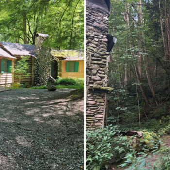 High Above Gatlinburg, A Cluster Of Preserved Old Cabins Marks A Tennessee Ghost Town Few People Reach