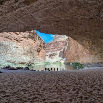 This Little-Known Arizona Cave Is So Gigantic It Hides Its Own Sandy Beach Deep Underground