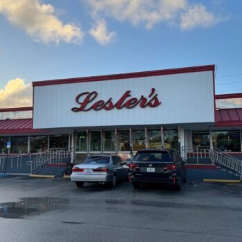 This Fort Lauderdale Diner Serves the World's Most Famous Foot-Long Hot Dog and 14-Ounce Coffees