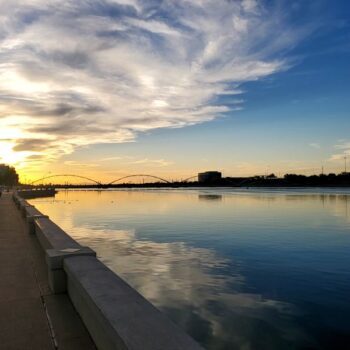 This 5-Mile Tempe, Arizona Riverside Path Keeps You Shaded And Beside The Water The Whole Way
