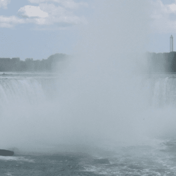 Canadian Horseshoe Falls at Niagara Falls