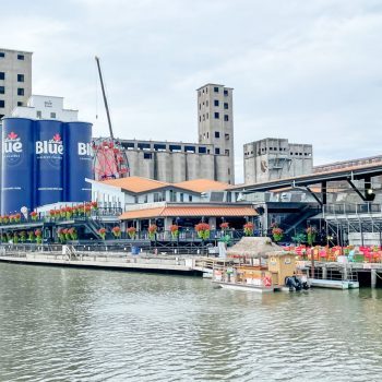 Buffalo Riverworks from the water