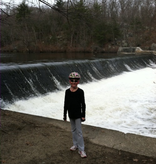 Albion Dam at the Blackstone Valley Bikeway | Favorite things to do in RI in Spring